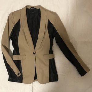 Rag & Bone Blazer with leather panels.